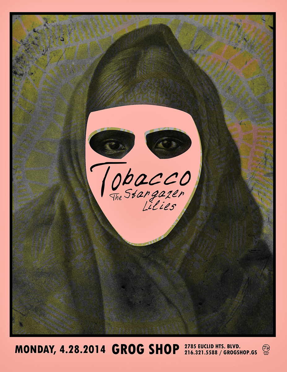 Tobacco, Stargazer Lillies Poster
